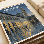 Damascus - Syria - Travel Poster Print Modern Style Wall Art