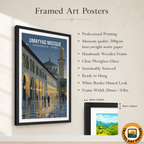 Damascus - Syria - Travel Poster Print Modern Style Wall Art