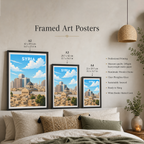 Syria - Syria - Travel Poster Print Modern Style Wall Art