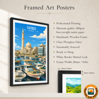 Tatrus - Syria - Travel Poster Print Modern Style Wall Art