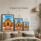 Chiang Mai - Thailand - Travel Poster Vintage Style Wall Art Print - Art Print - Travel Art Poster