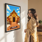 Chiang Mai - Thailand - Travel Poster Vintage Style Wall Art Print - Art Print - Travel Art Poster