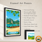 Chiang Mai - Thailand - Travel Poster Vintage Style Wall Art Print - Art Print - Travel Art Poster