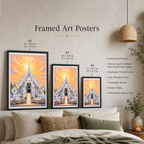 Chiang Rai - Thailand - Travel Poster Vintage Style Wall Art Print - Art Print - Travel Art Poster