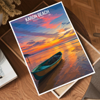Karon Beach - Thailand - Travel Poster Vintage Style Wall Art Print - Art Print - Travel Art Poster