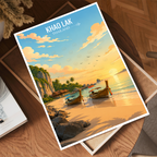 Khao Lak - Thailand - Travel Poster Vintage Style Wall Art Print - Art Print - Travel Art Poster