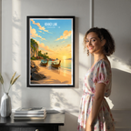 Khao Lak - Thailand - Travel Poster Vintage Style Wall Art Print - Art Print - Travel Art Poster