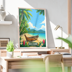 Koh Chang - Thailand - Travel Poster Vintage Style Wall Art Print - Art Print - Travel Art Poster