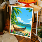 Koh Chang - Thailand - Travel Poster Vintage Style Wall Art Print - Art Print - Travel Art Poster