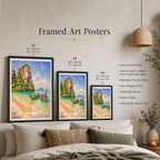 Koh Samui - Thailand - Travel Poster Vintage Style Wall Art Print - Art Print - Travel Art Poster