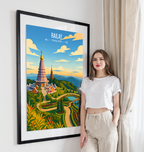 Railay - Thailand - Travel Poster Vintage Style Wall Art Print