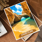 Atauro Island - Timor-Leste - Travel Poster Vintage Style Wall Art Print