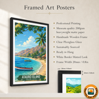 Atauro Island - Timor-Leste - Travel Poster Vintage Style Wall Art Print