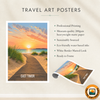 East Timor - Timor-Leste - Travel Poster Vintage Style Wall Art Print