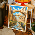 Agore of Smyrna - Turkey - Travel Art Wall Deco Poster Print - Art Print - Travel Art Poster