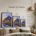 Amasya - Turkey - Travel Art Wall Deco Poster Print - Art Print - Travel Art Poster