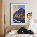Amasya - Turkey - Travel Art Wall Deco Poster Print - Art Print - Travel Art Poster