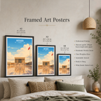 Anitkabir - Turkey - Travel Art Wall Deco Poster Print - Art Print - Travel Art Poster