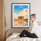 Anitkabir - Turkey - Travel Art Wall Deco Poster Print - Art Print - Travel Art Poster