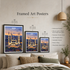 Ankara - Turkey - Travel Art Wall Deco Poster Print - Art Print - Travel Art Poster