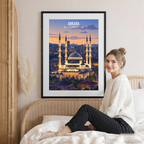 Ankara - Turkey - Travel Art Wall Deco Poster Print - Art Print - Travel Art Poster