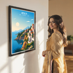 Antalya - Turkey - Travel Art Wall Deco Poster Print - Art Print - Travel Art Poster