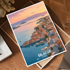 Balikesir - Turkey - Travel Art Wall Deco Poster Print - Art Print - Travel Art Poster