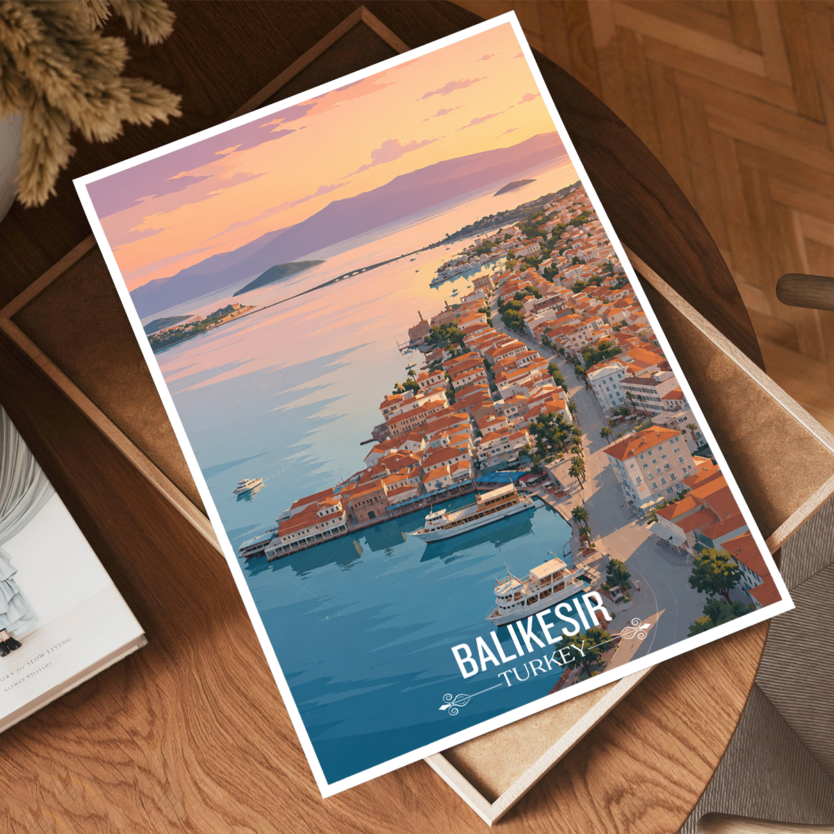 Balikesir - Turkey - Travel Art Wall Deco Poster Print - Art Print - Travel Art Poster