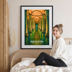 Basilica Cistern - Turkey - Travel Art Wall Deco Poster Print - Art Print - Travel Art Poster
