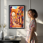 Büyük Çarşı - Turkey - Vintage Travel Wall Art Poster Print - Art Print - Travel Art Poster