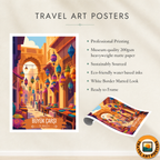 Büyük Çarşı - Turkey - Vintage Travel Wall Art Poster Print - Art Print - Travel Art Poster