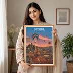 Cappadocia - Turkey - Vintage Travel Wall Art Poster Print - Art Print - Travel Art Poster