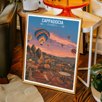 Cappadocia - Turkey - Vintage Travel Wall Art Poster Print - Art Print - Travel Art Poster