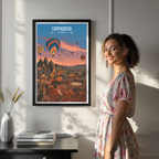Cappadocia - Turkey - Vintage Travel Wall Art Poster Print - Art Print - Travel Art Poster