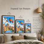 Cappadocia Katpatuka - Turkey - Vintage Travel Wall Art Poster Print - Art Print - Travel Art Poster