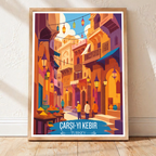 Çarşı-yı Kebir - Turkey - Vintage Travel Wall Art Poster Print