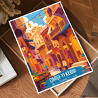 Çarşı-yı Kebir - Turkey - Vintage Travel Wall Art Poster Print