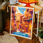 Çarşı-yı Kebir - Turkey - Vintage Travel Wall Art Poster Print