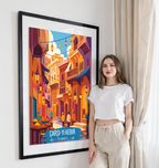 Çarşı-yı Kebir - Turkey - Vintage Travel Wall Art Poster Print