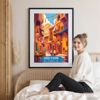 Çarşı-yı Kebir - Turkey - Vintage Travel Wall Art Poster Print