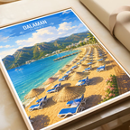 Dalaman - Turkey - Vintage Travel Wall Art Poster Print - Art Print - Travel Art Poster