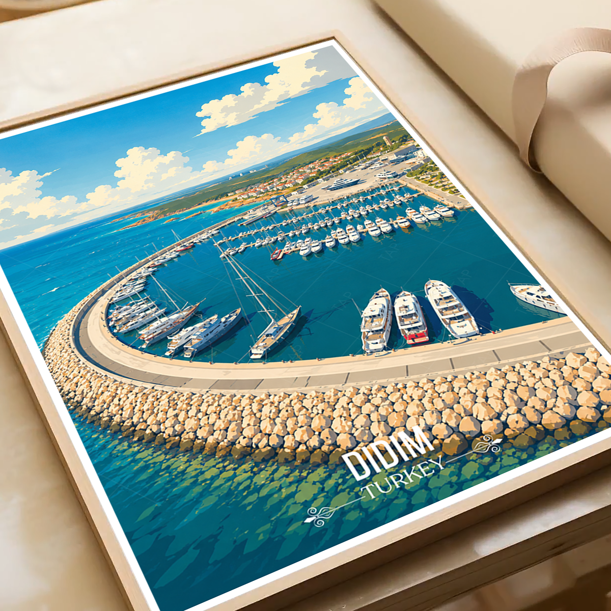 Didim - Turkey - Vintage Travel Wall Art Poster Print - Art Print - Travel Art Poster