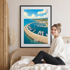 Didim - Turkey - Vintage Travel Wall Art Poster Print - Art Print - Travel Art Poster