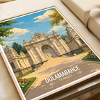 Dolambache - Turkey - Vintage Travel Wall Art Poster Print - Art Print - Travel Art Poster
