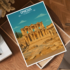 Ephesus - Turkey - Vintage Travel Wall Art Poster Print - Art Print - Travel Art Poster
