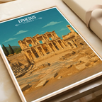 Ephesus - Turkey - Vintage Travel Wall Art Poster Print - Art Print - Travel Art Poster