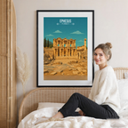 Ephesus - Turkey - Vintage Travel Wall Art Poster Print - Art Print - Travel Art Poster