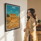 Ephesus - Turkey - Vintage Travel Wall Art Poster Print - Art Print - Travel Art Poster