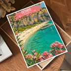Fethiye - Mugla - Turkey - Vintage Travel Wall Art Poster Print - Art Print - Travel Art Poster