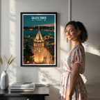 Galata Tower - Turkey - Vintage Travel Wall Art Poster Print - Art Print - Travel Art Poster